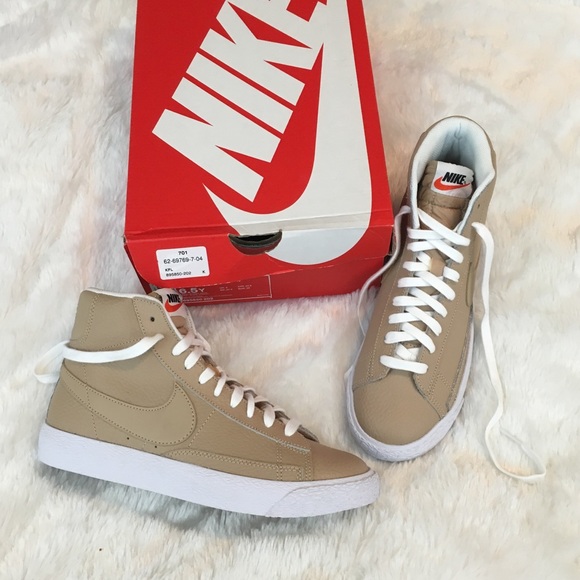 nike blazer mid linen